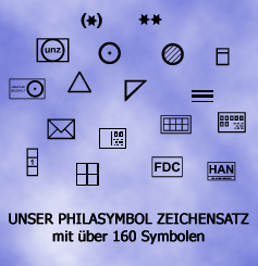 Philatelistische Symbole